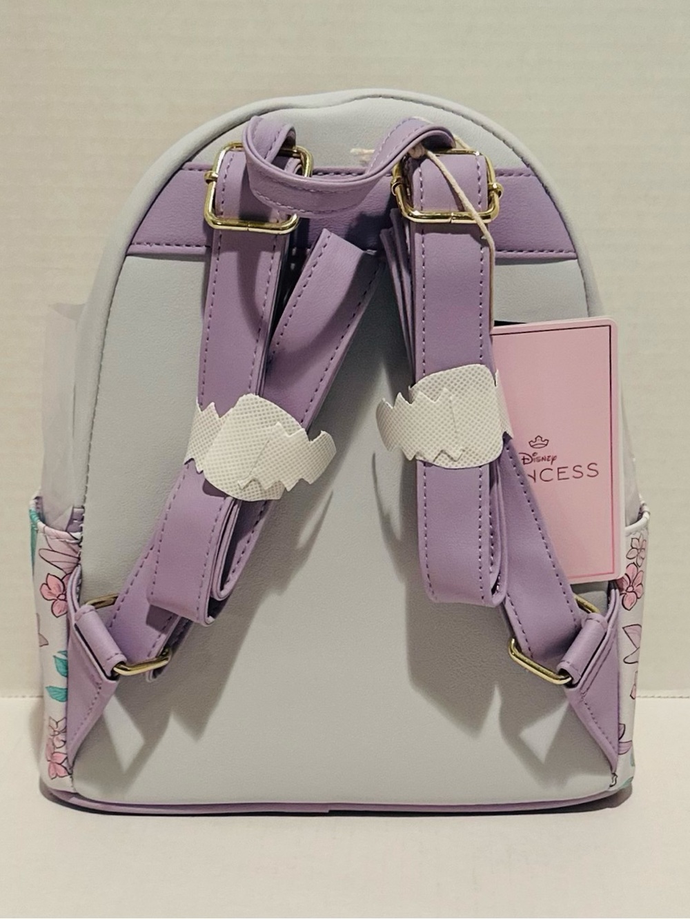 Loungefly Disney NWT Jasmine Lavender Mini Backpack - Picture 3 of 6